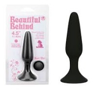 Beautiful Behind- Black Butt Plug
